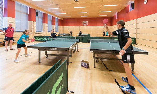 Tischtennis-Halle